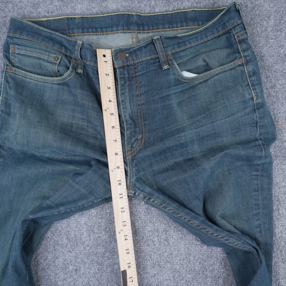 Levi's 511 Slim Fit Jeans Mens W38 L32 Blue Denim 04511-0408